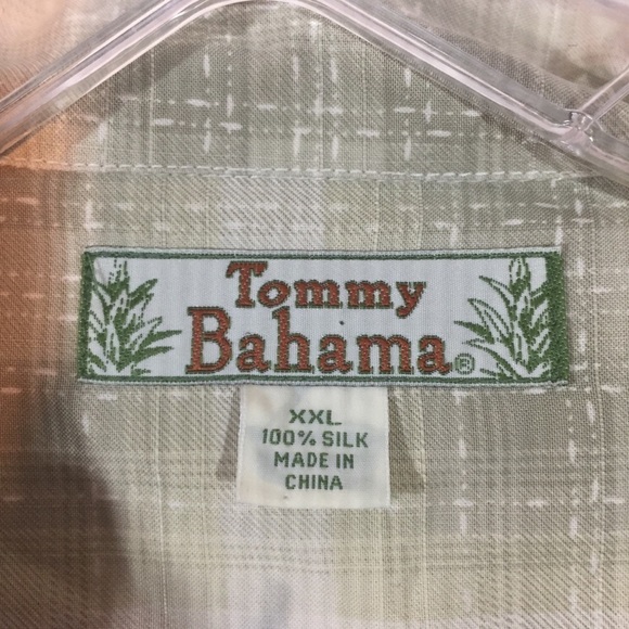 Tommy Bahama 100% Silk Plaid Button Down Men's Size XXL - Picture 3 of 9